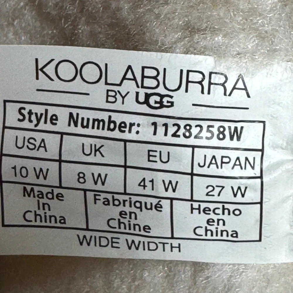 Koolaburra By Ugg Women's Arlena Short Boots Suede 1128258W Tan 10 Wide Winter